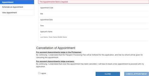 How to cancel passport appointment: explaining in details.